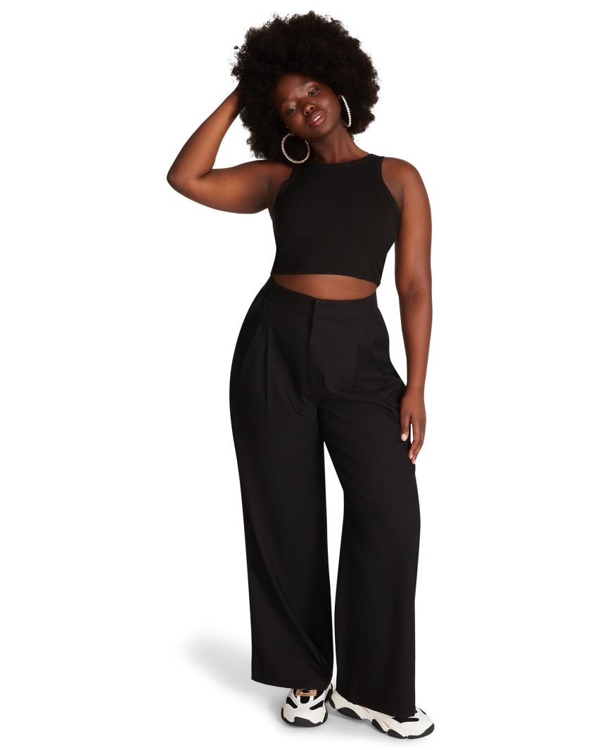 Black Steve Madden Isabella Women's Pants | PH 5094NSH